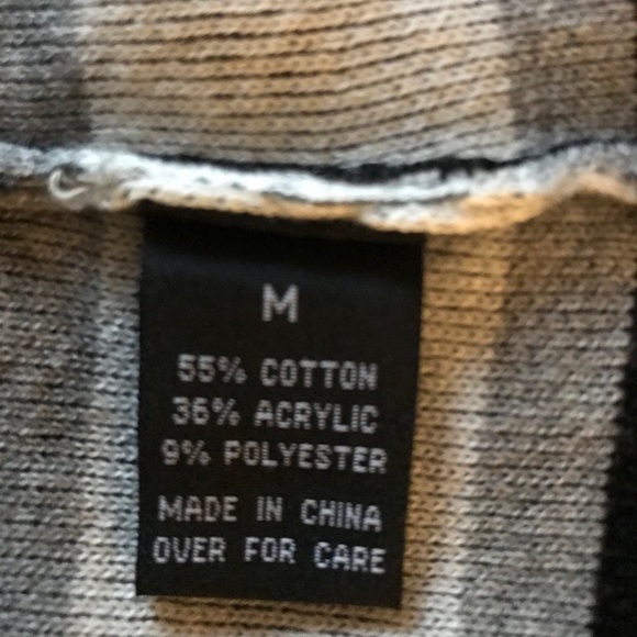 Open Front Color Block Cardigan - Picture 3 of 4